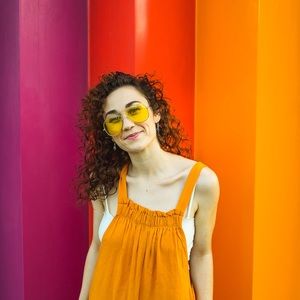 Wild Fable Mustard Overalls 🍌